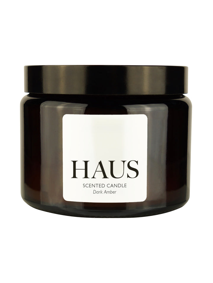 Haus Scented Candle in Dark Amber