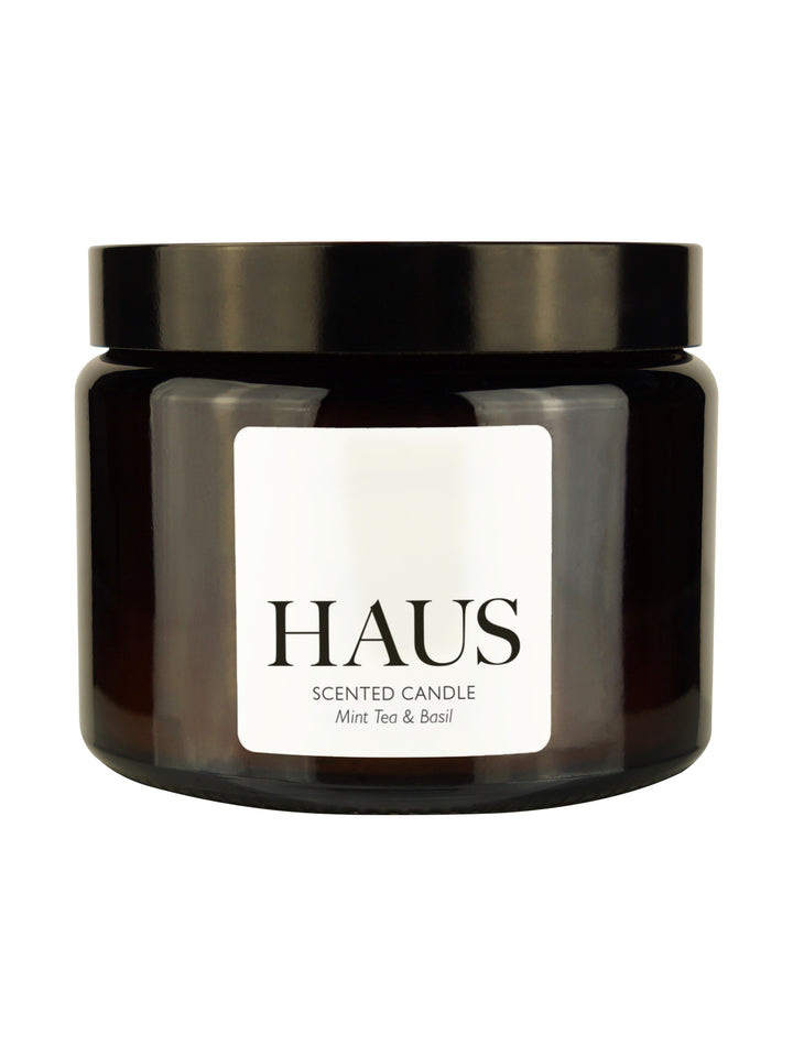 Haus Scented Candle in Mint Tea & Basil