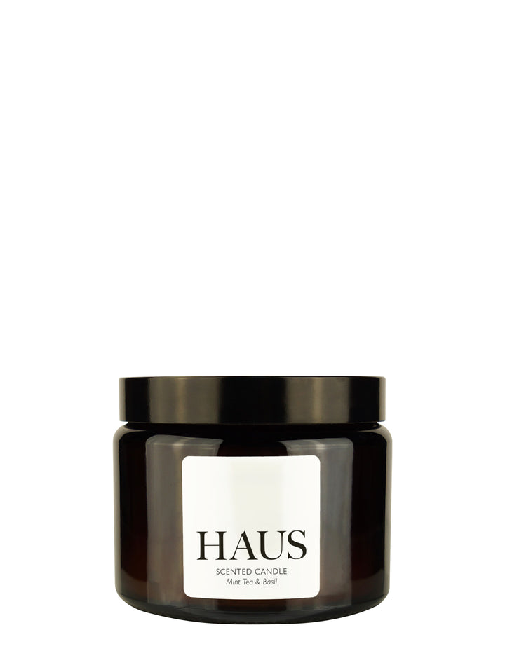 Haus Scented Candle in Mint Tea & Basil