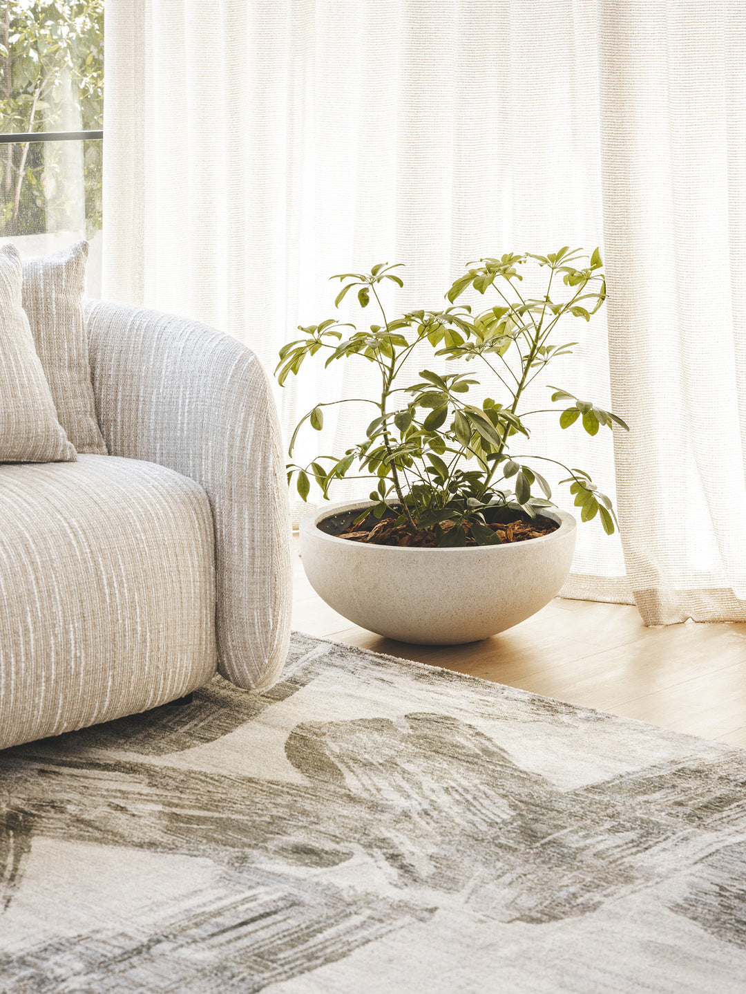 Brushmark Rug in Meadow