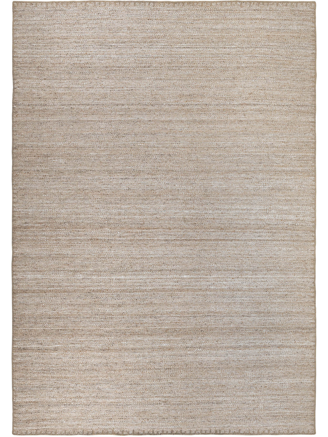 Beige area rug with a subtle pattern 