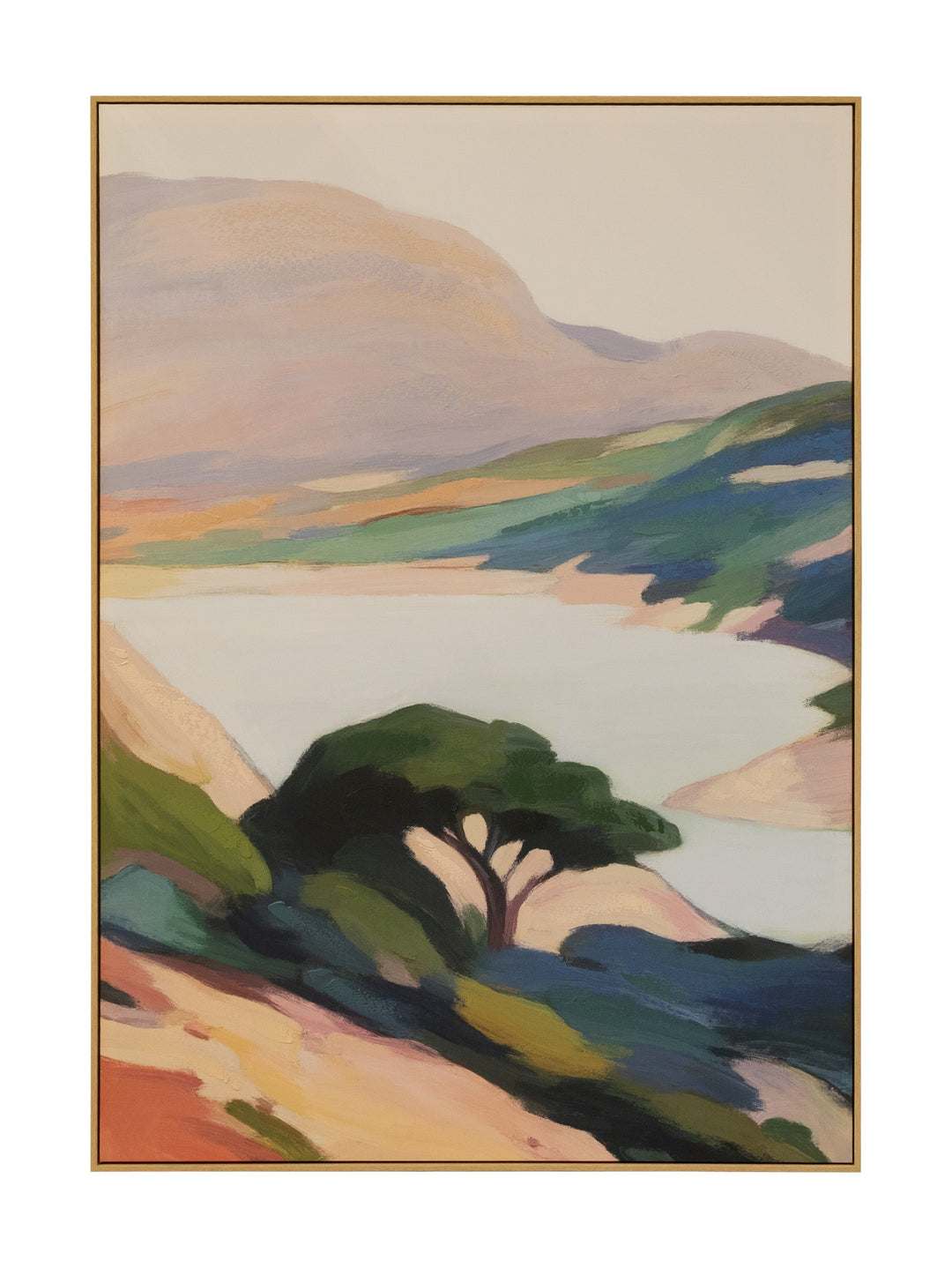Hidden Among Hills Wall Art in Verdant