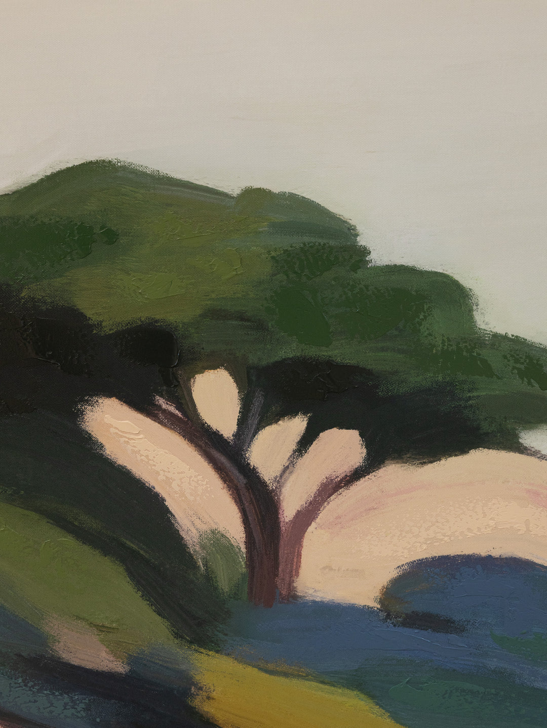 Hidden Among Hills Wall Art in Verdant