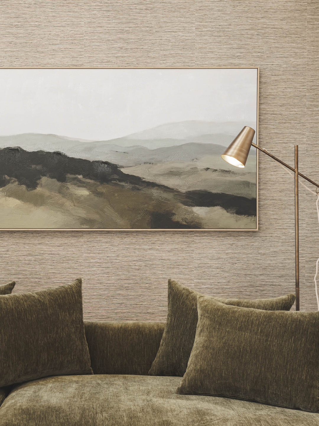 Hilton Ridge Wall Art in Grassland