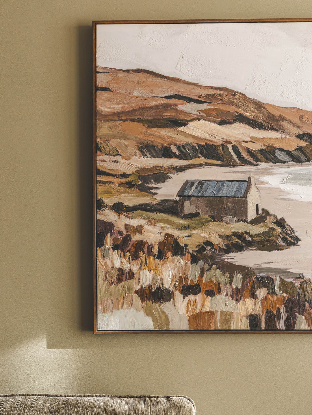 House on the Rocks Wall Art in Golden Hour