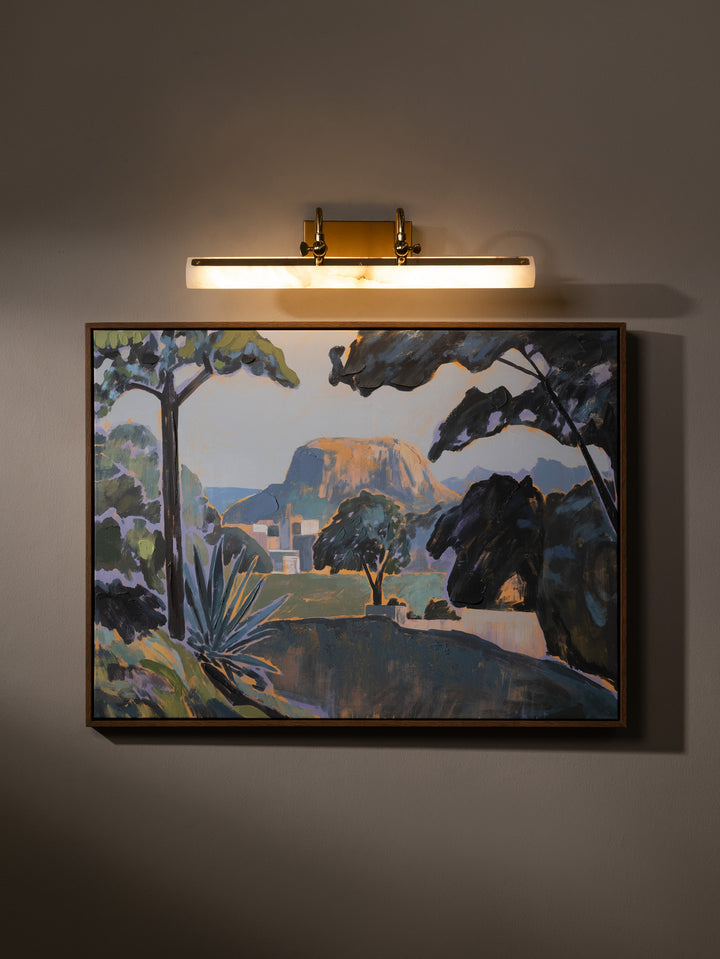 Hyperion Gallery Wall Light in Moon Ray