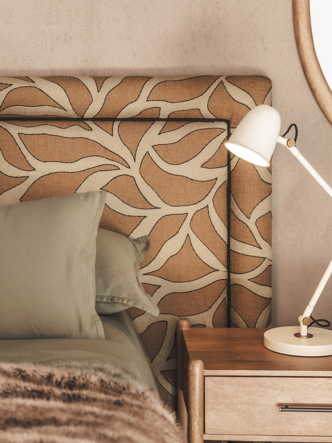 Infinity Headboard in Canyon Nutshell