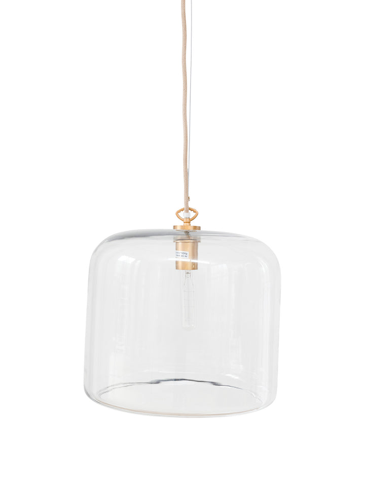 Icon Pendant in Brass