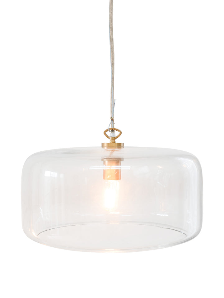 Icon Pendant in Brass