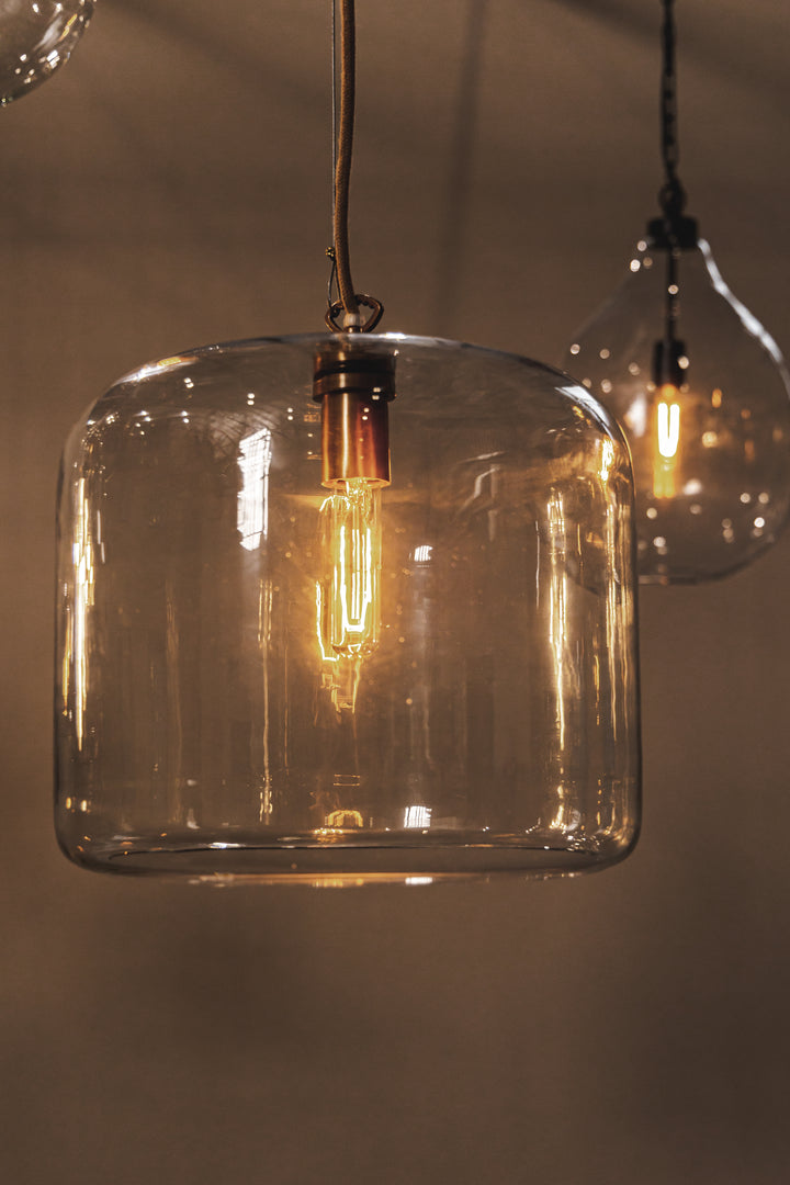 Icon Pendant in Brass