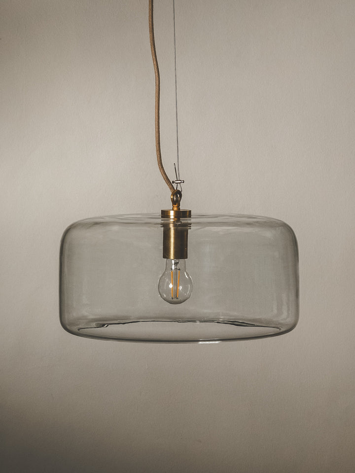 Icon Pendant in Brass