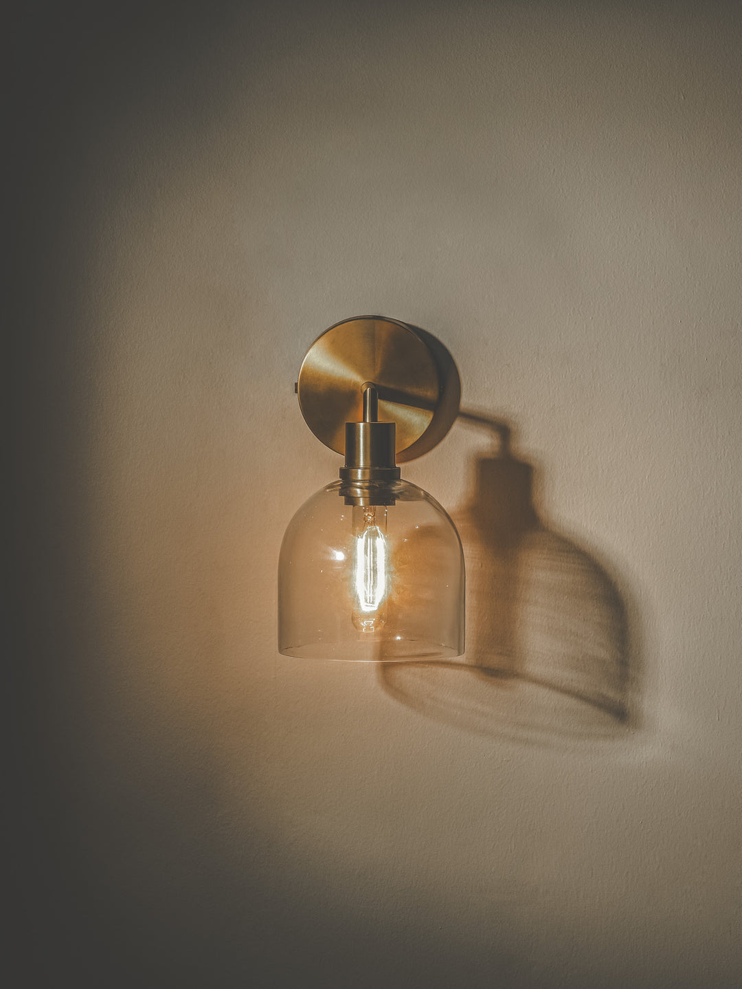 Icon Wall Light in Brass