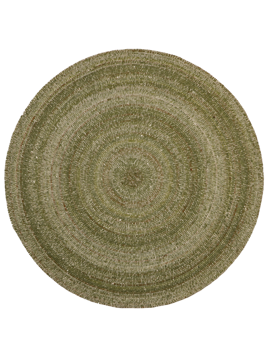 Inca Round Rug in Fields