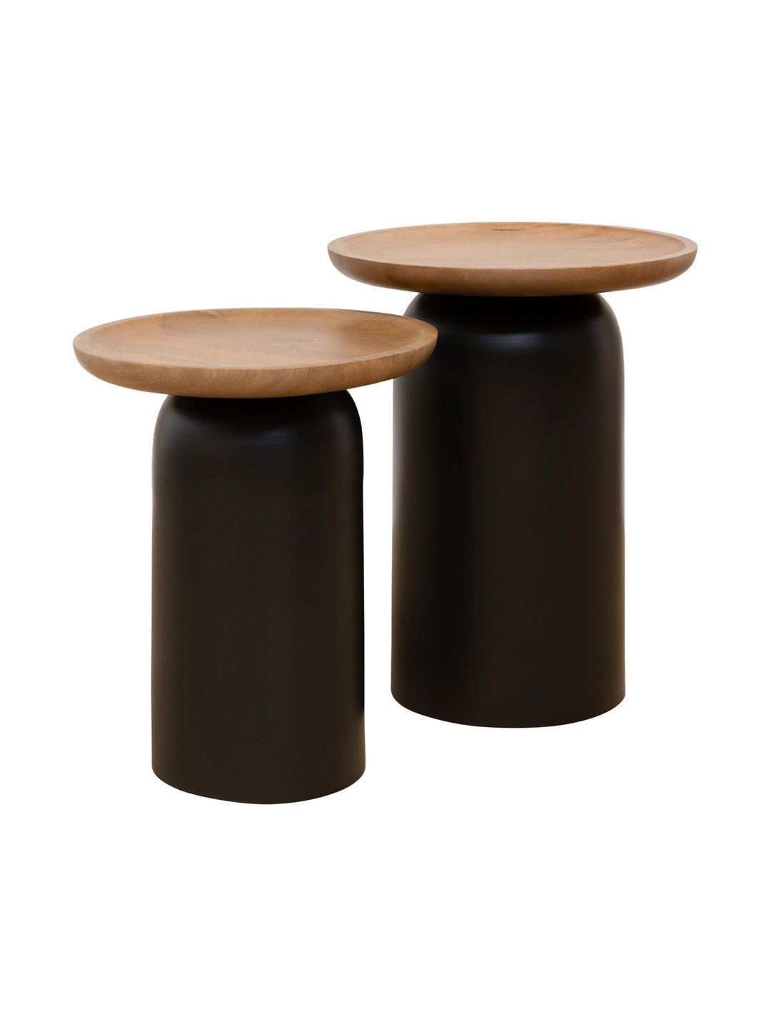 Infinity Side Table in Nutmeg
