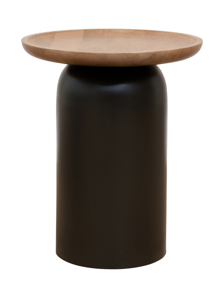 Infinity Side Table in Nutmeg