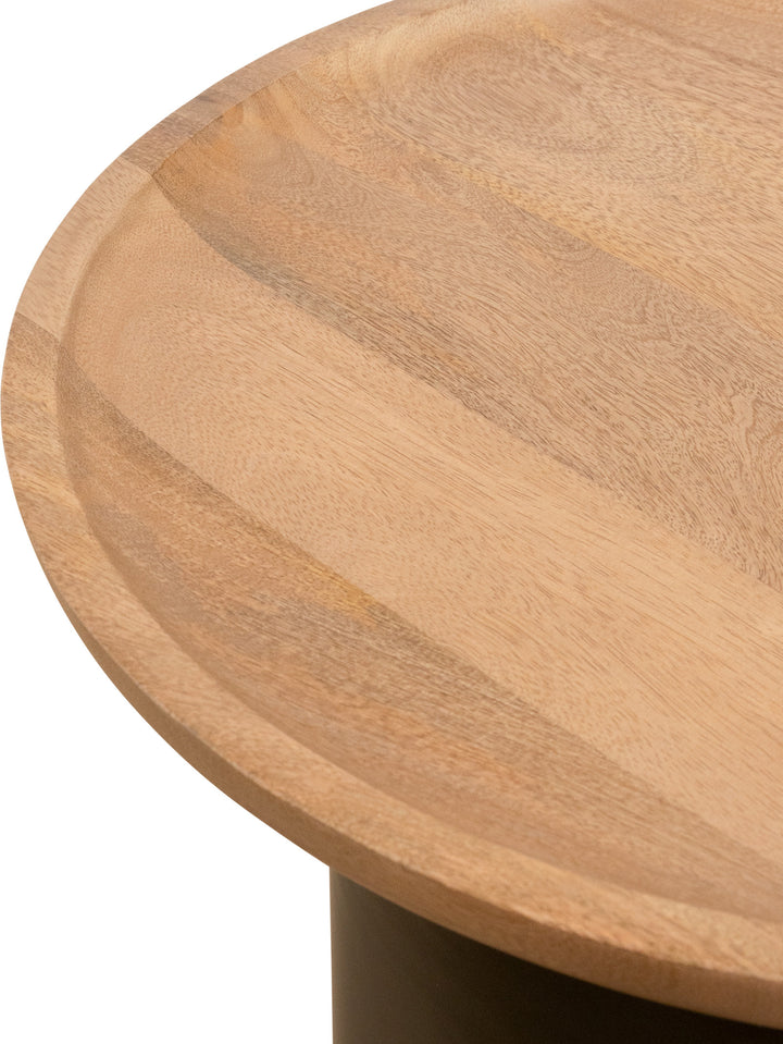 Infinity Side Table in Nutmeg