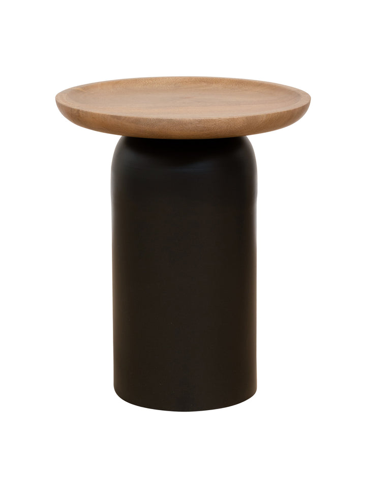 Infinity Side Table in Nutmeg
