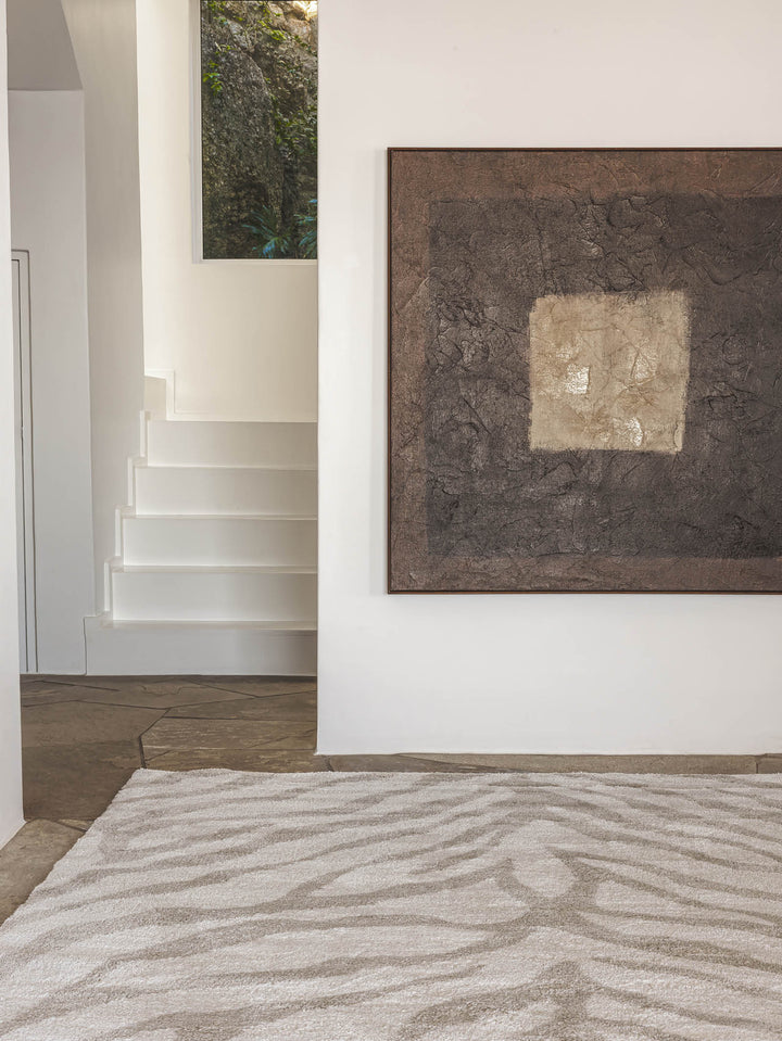 Inner Square Wall Art in Truffle