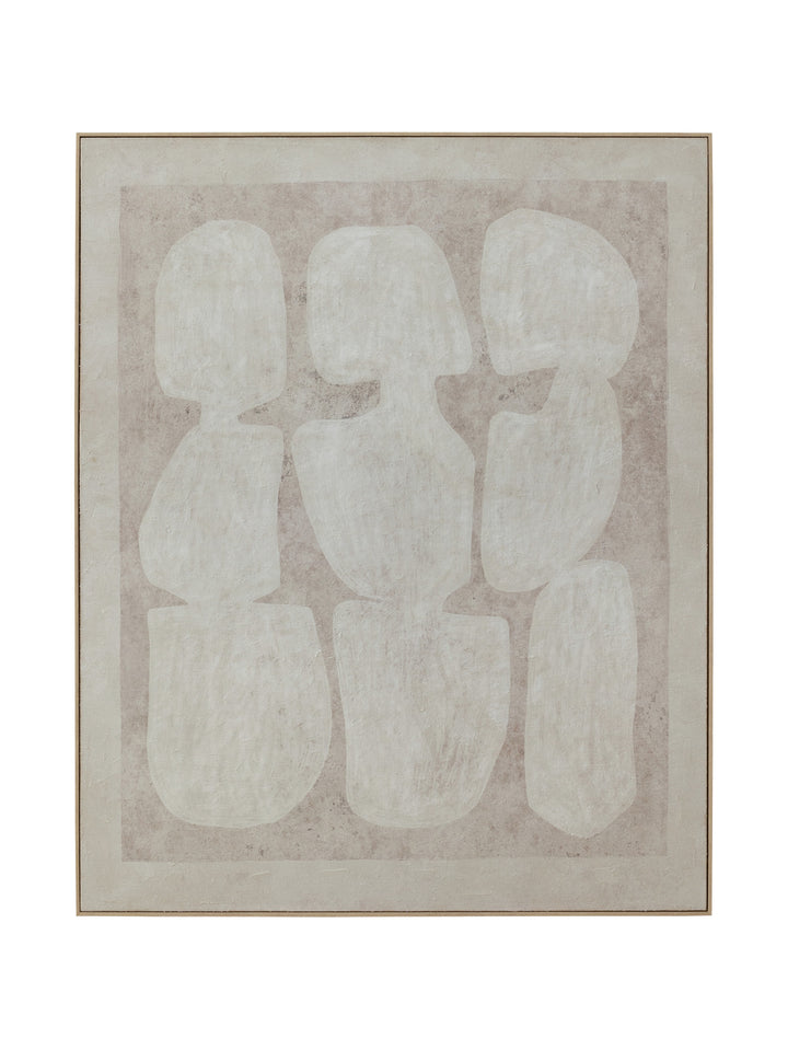 Ivory Links Wall Art in Shell
