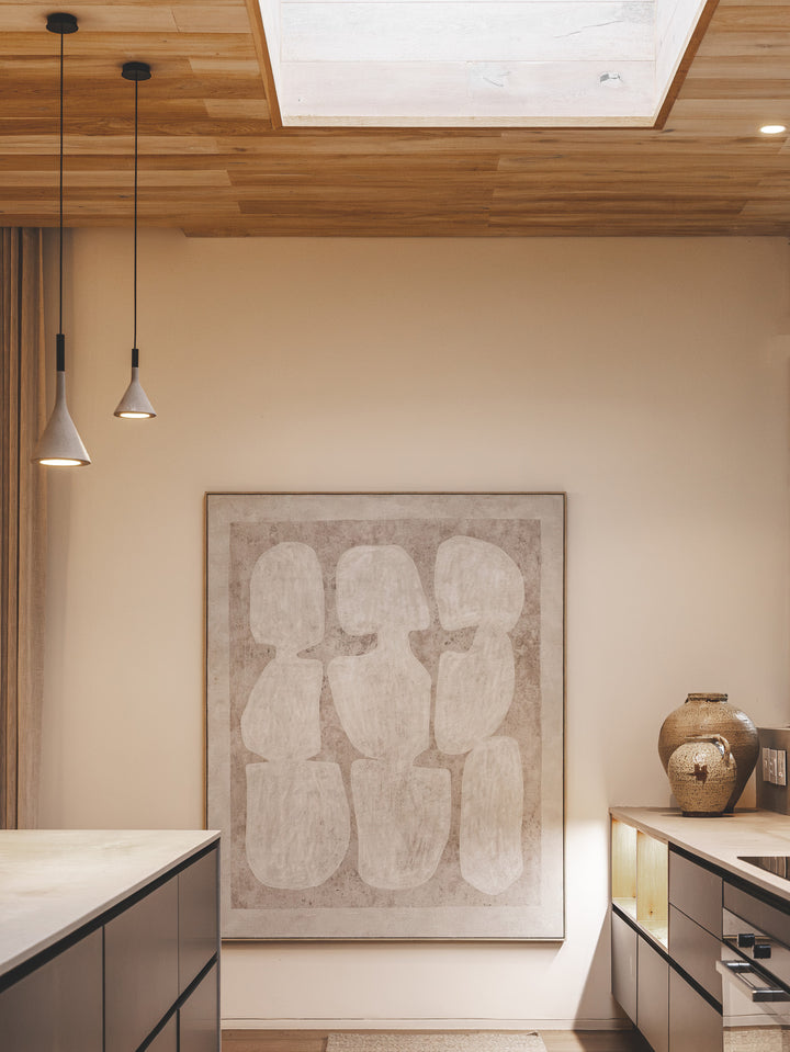 Ivory Links Wall Art in Shell