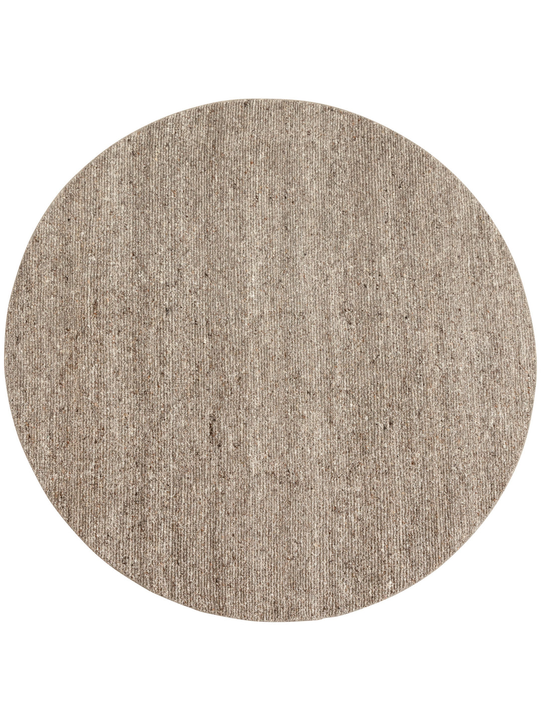 Juneau Round Rug in Bark