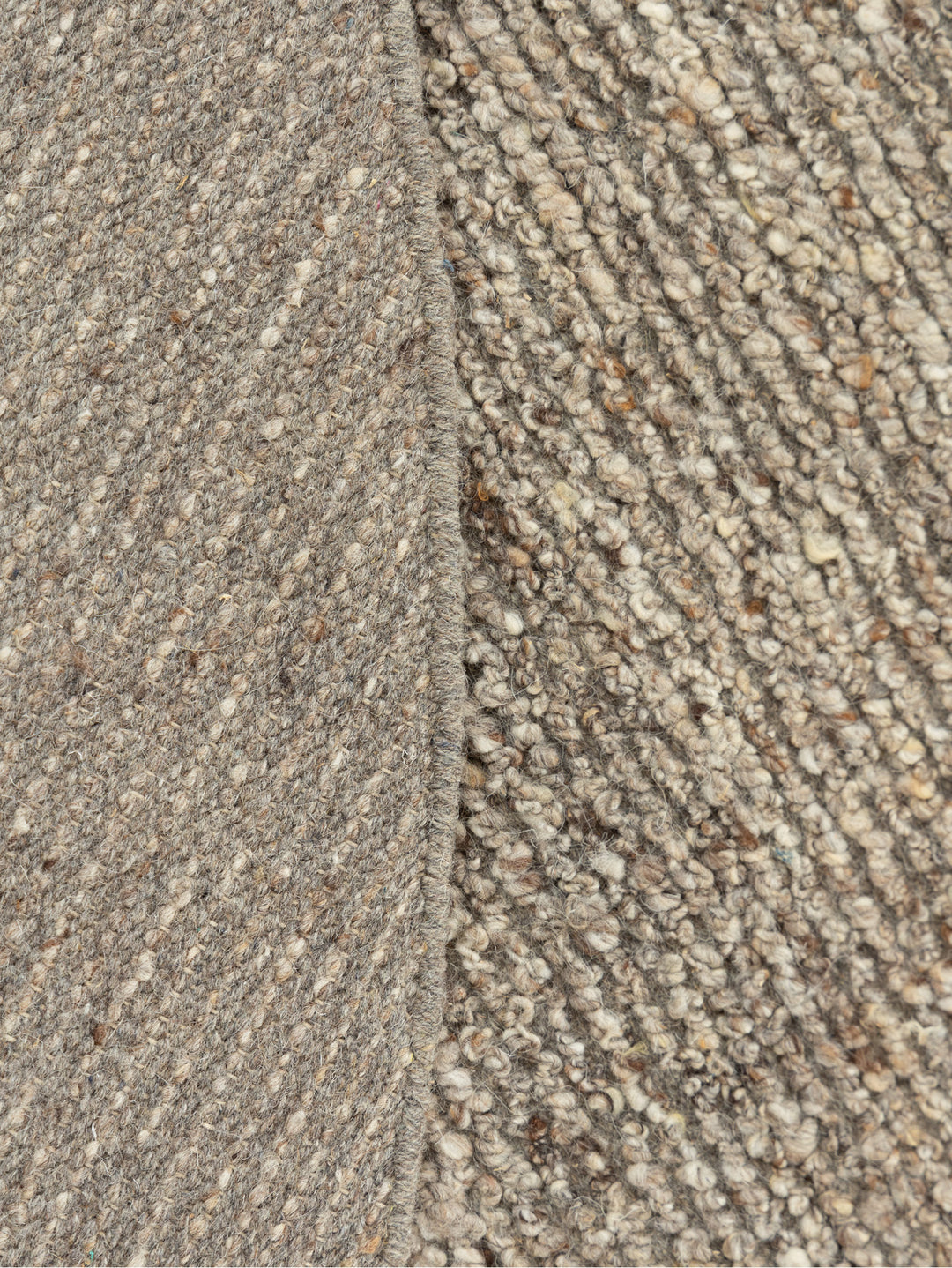 Juneau Round Rug in Bark