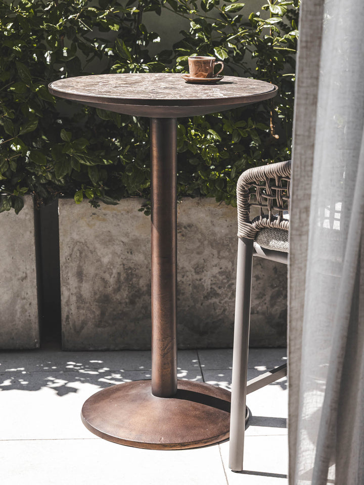 Kambala Counter Table 2-Seater in Bark