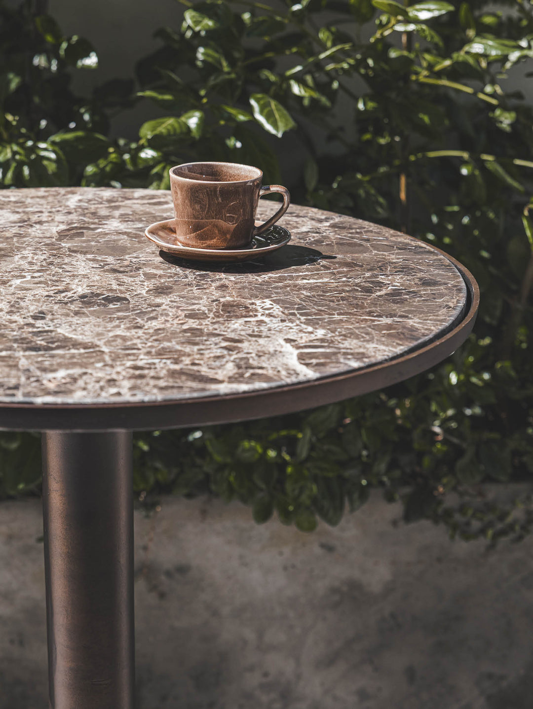 Kambala Counter Table 2-Seater in Bark