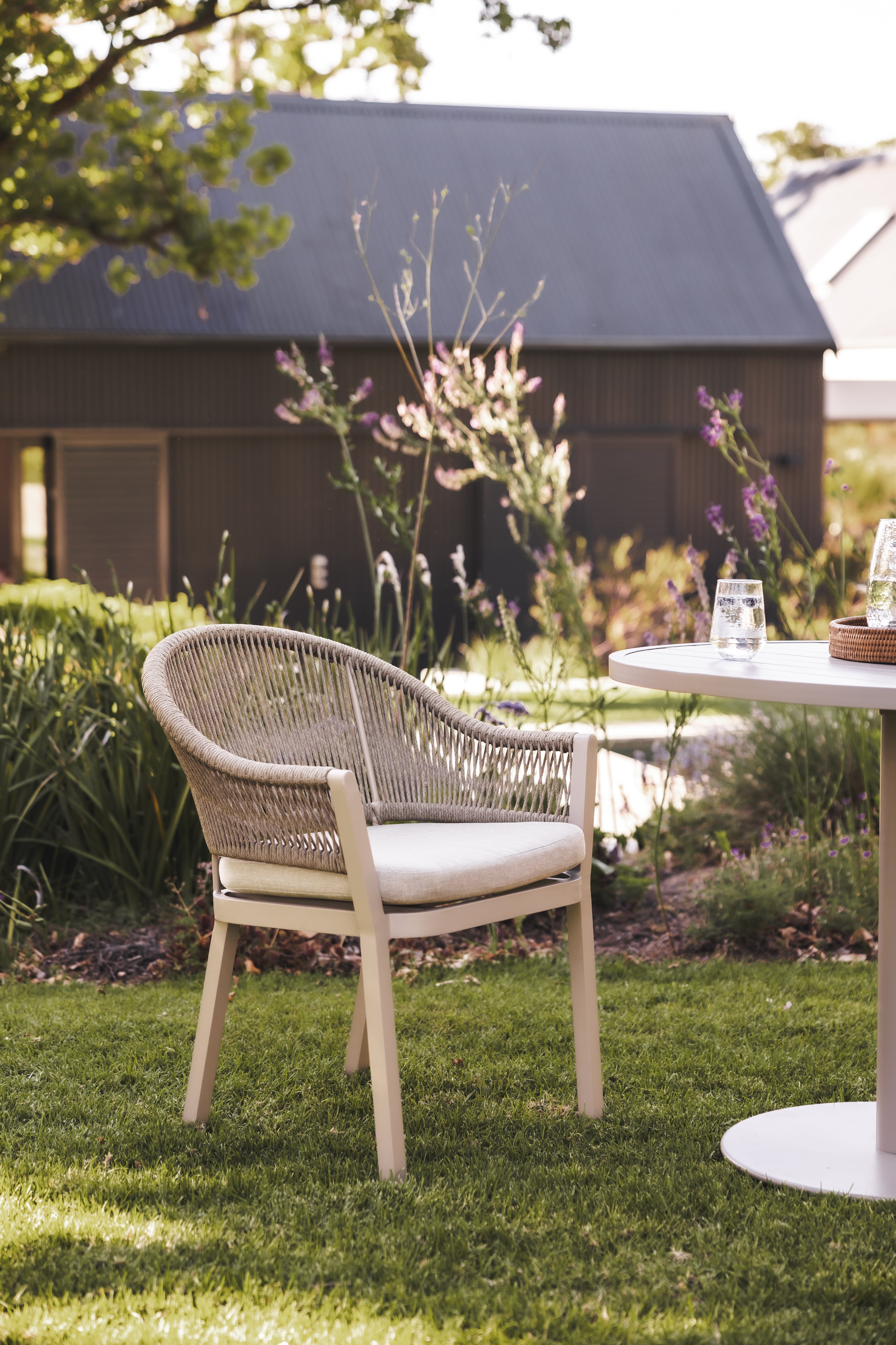 Karoo Outdoor Chair in Thatch - Hertex Haus - Hertex Haus