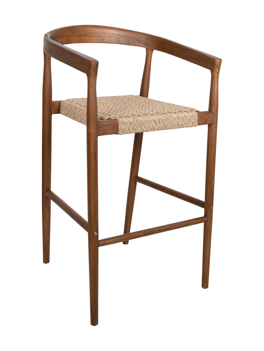 Kashmir Teak Bar Chair