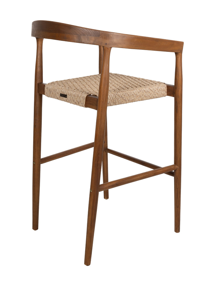 Kashmir Teak Bar Chair