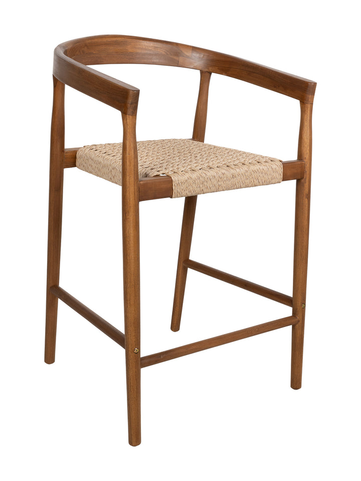 Kashmir Teak Counter Chair
