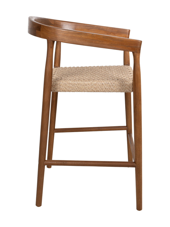 Kashmir Teak Counter Chair