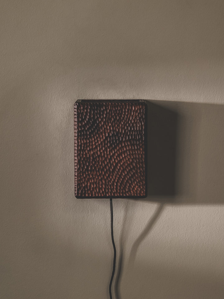 Kwela Wood Wall Light in Bark