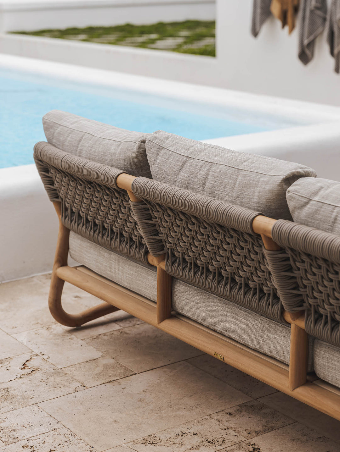 Kyoto Teak Sofa 3-Seater