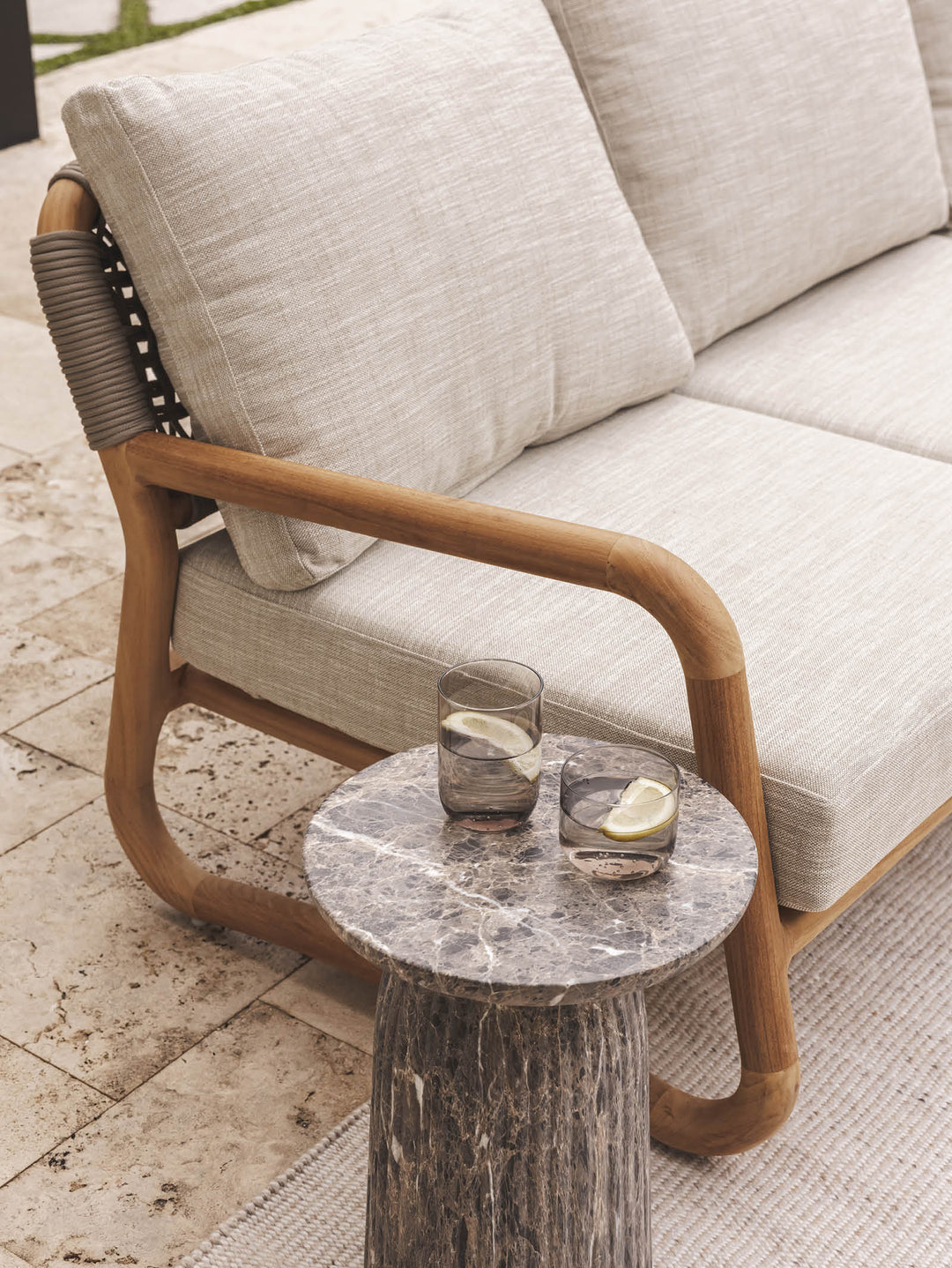 Kyoto Teak Sofa 3-Seater