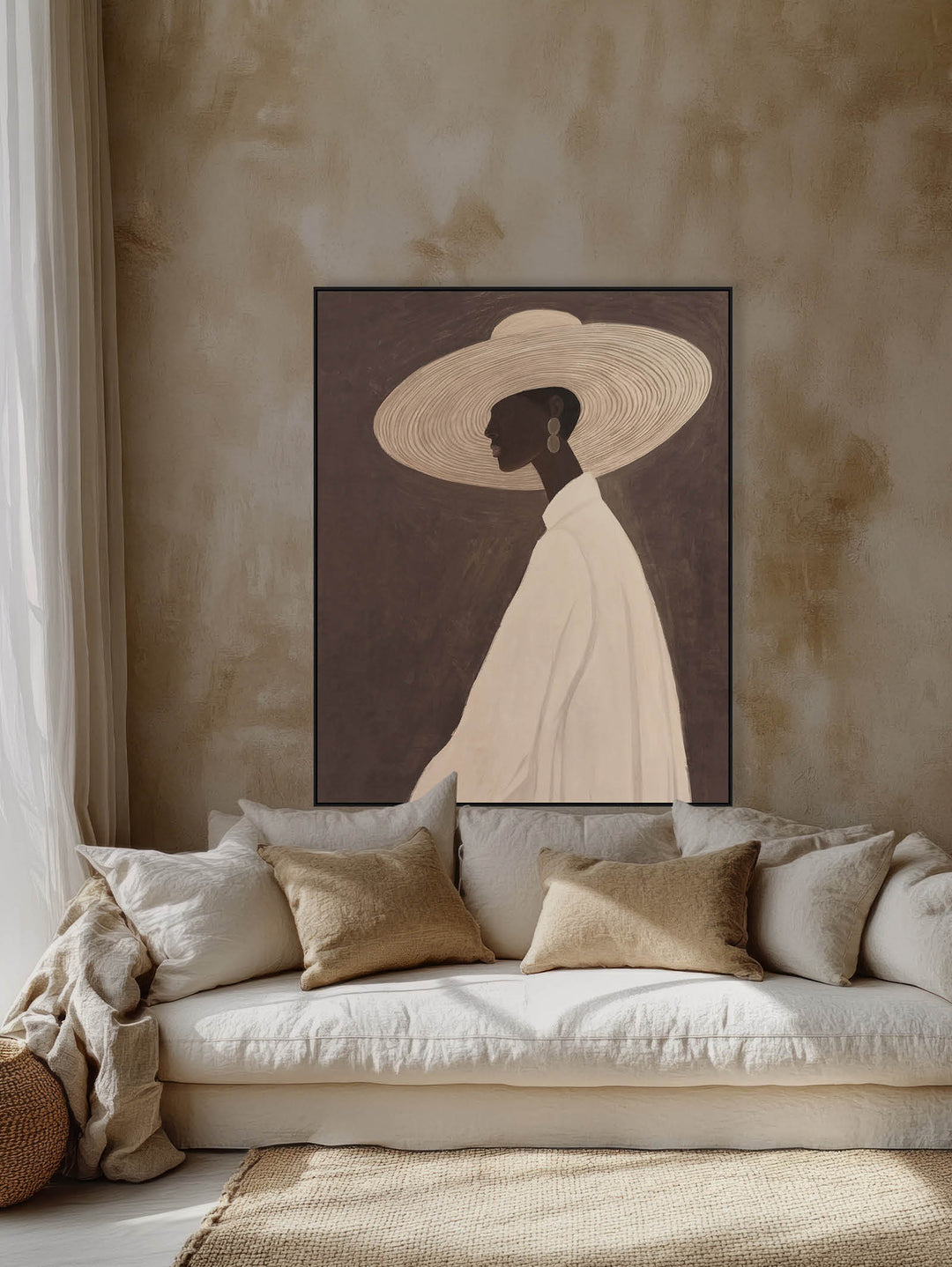 La Belle Dame Wall Art in Espresso