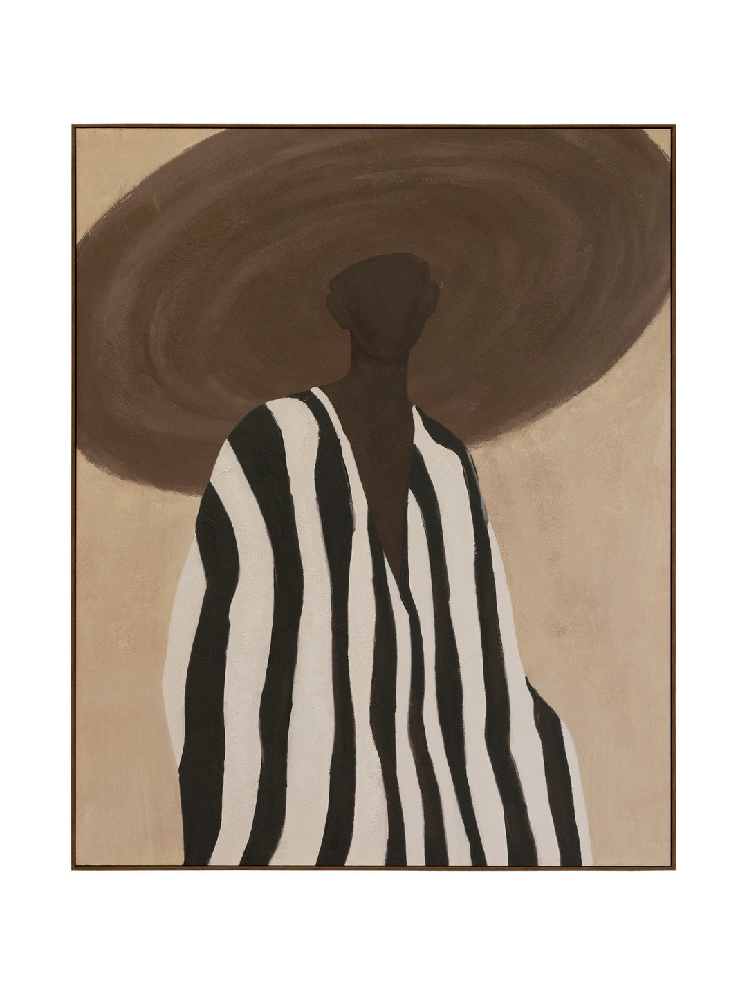 La Signora Wall Art in Mocha