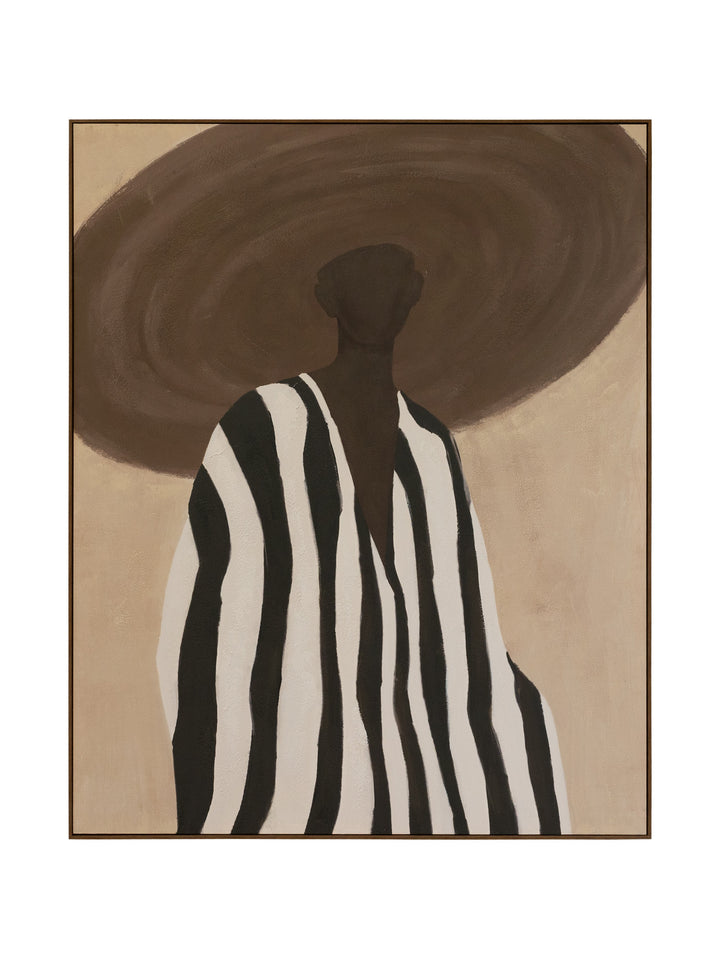 La Signora Wall Art in Mocha
