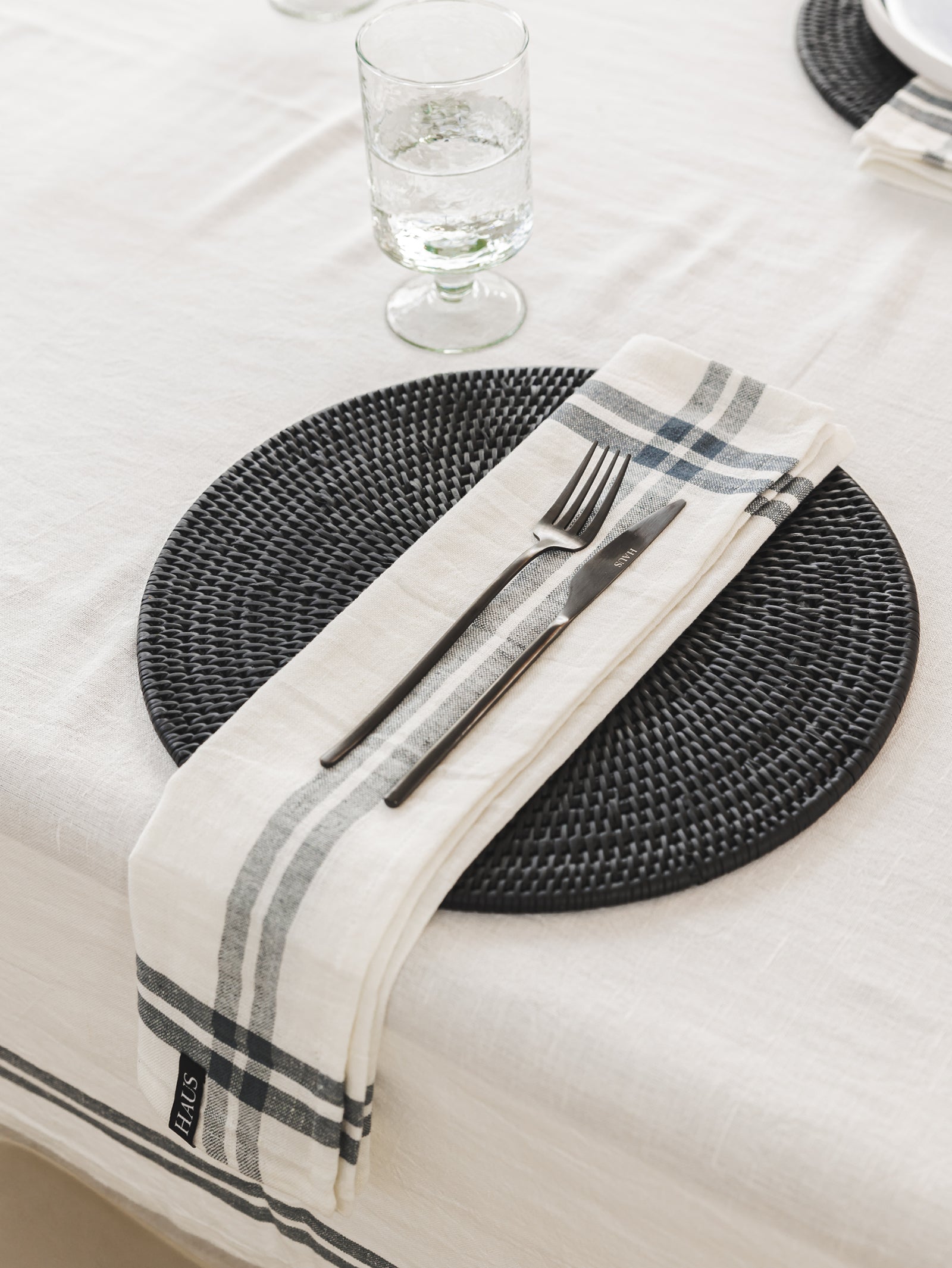 La Vanille Placemats Set 2 - Hertex Haus - Hertex Haus