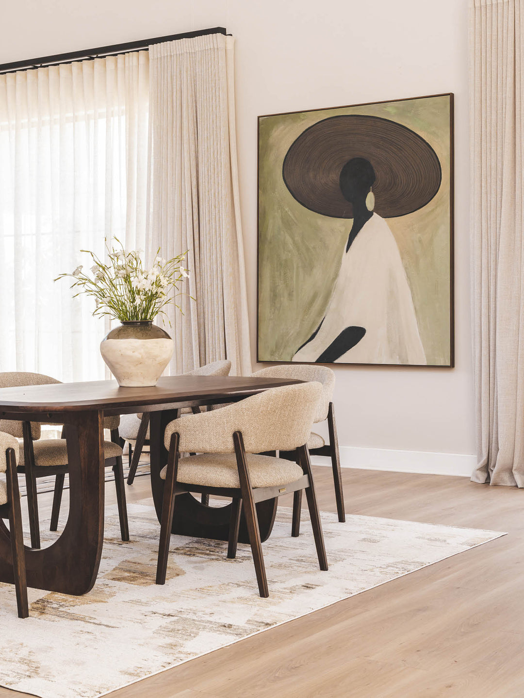 Lady of Leisure Wall Art in Minty Breeze