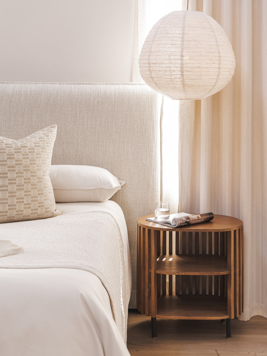 Lario Ready-Made Lined Extra Length Curtain