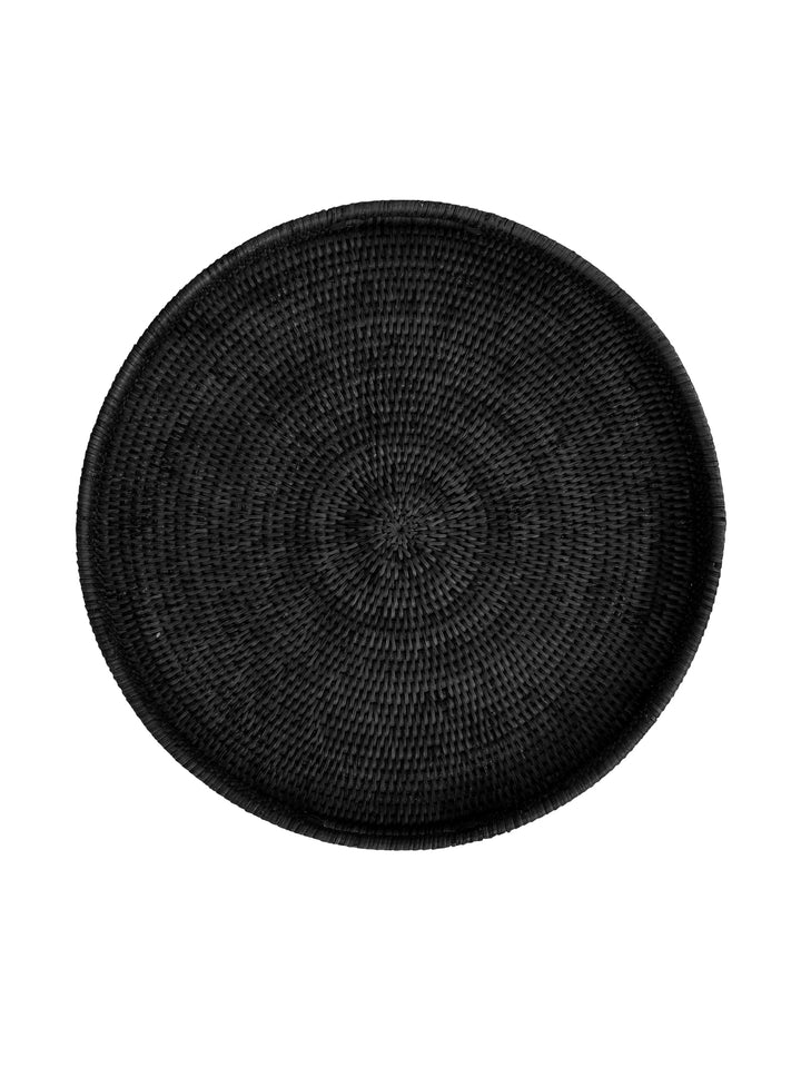 Laventure Round Tray in Noire