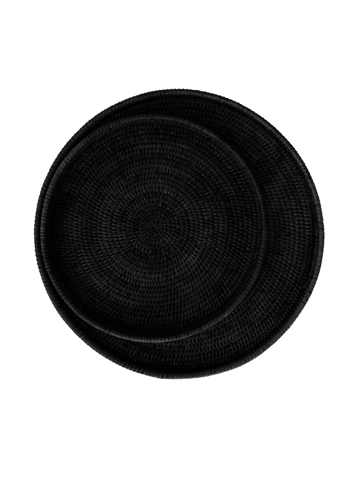 Laventure Round Tray in Noire