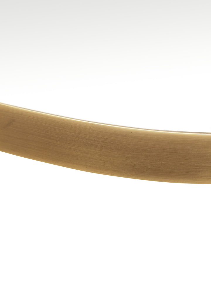 Levico Mirror L in Antique Brass