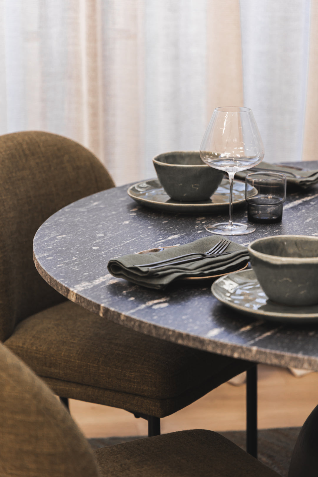 Lisbon Marble Dining Table 4-Seater
