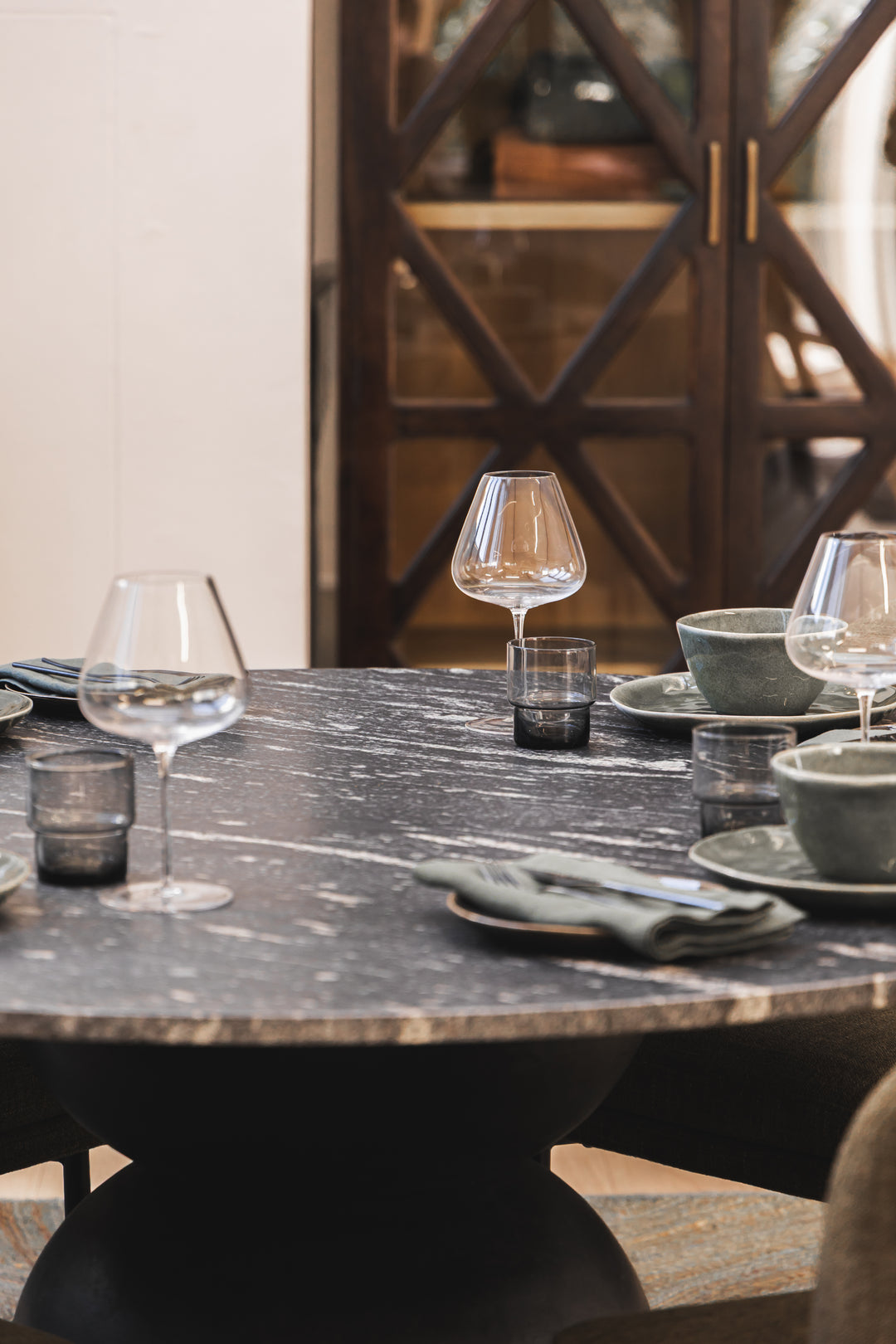 Lisbon Marble Dining Table 4-Seater