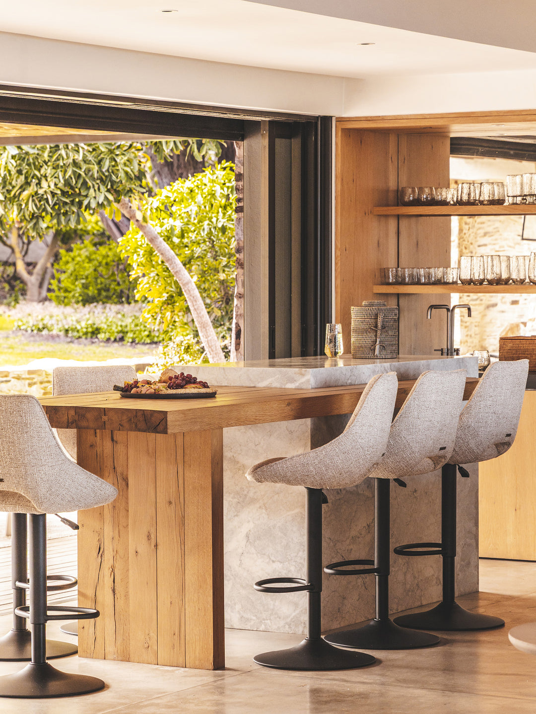 Louis Adjustable Bar Chair