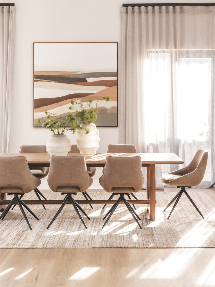 Louis Swivel Dining Chair
