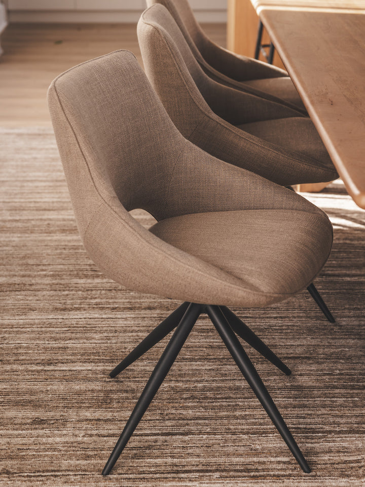 Louis Swivel Dining Chair